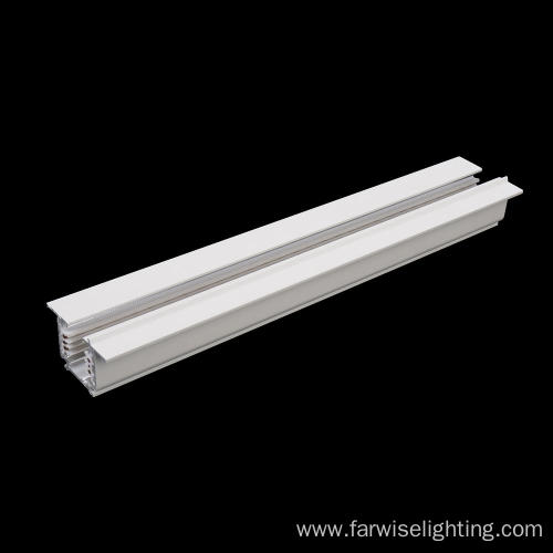 4 wires surface mounted pendant LED track Lighting Rail System